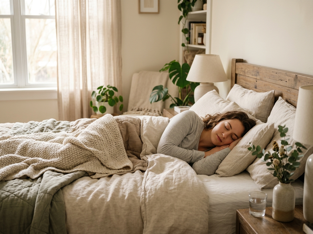 Restful sleep and morning freshness